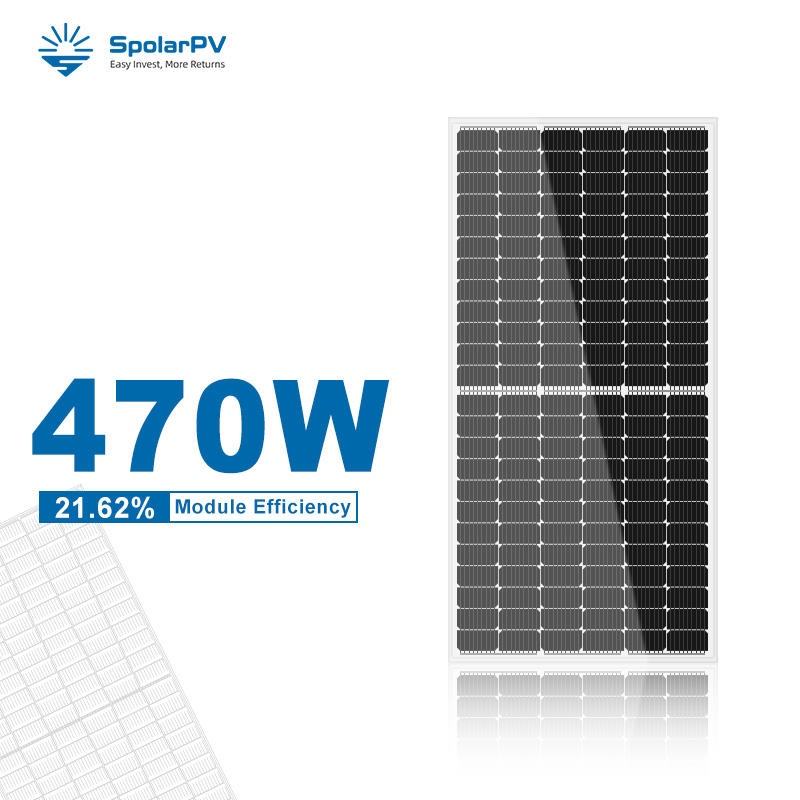 445W-470W High-Efficiency Solar Panel