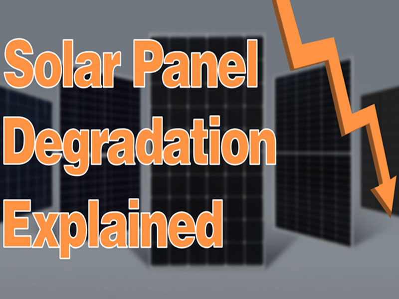 Verschlechtern sich Solarmodule mit der Zeit? Ja, aber nicht viel
