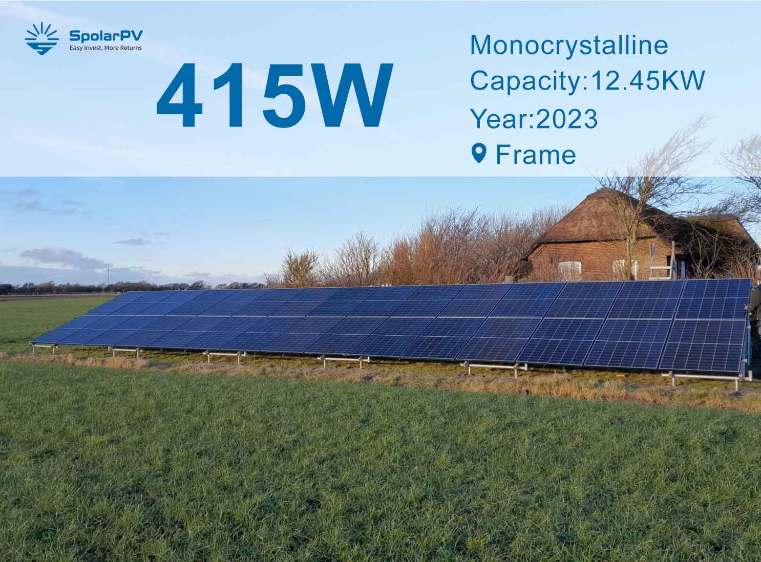 SpolarPV Solar Solutions beleuchtet Hillerød, Dänemark: Ein Kundenerfolg