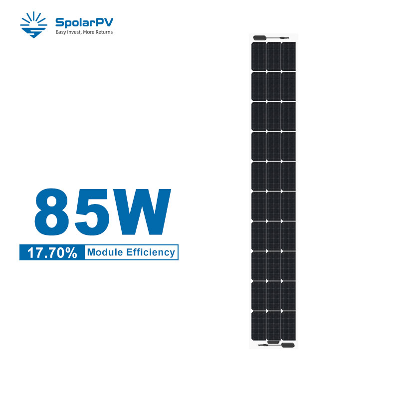 85w small size flexible solar panel