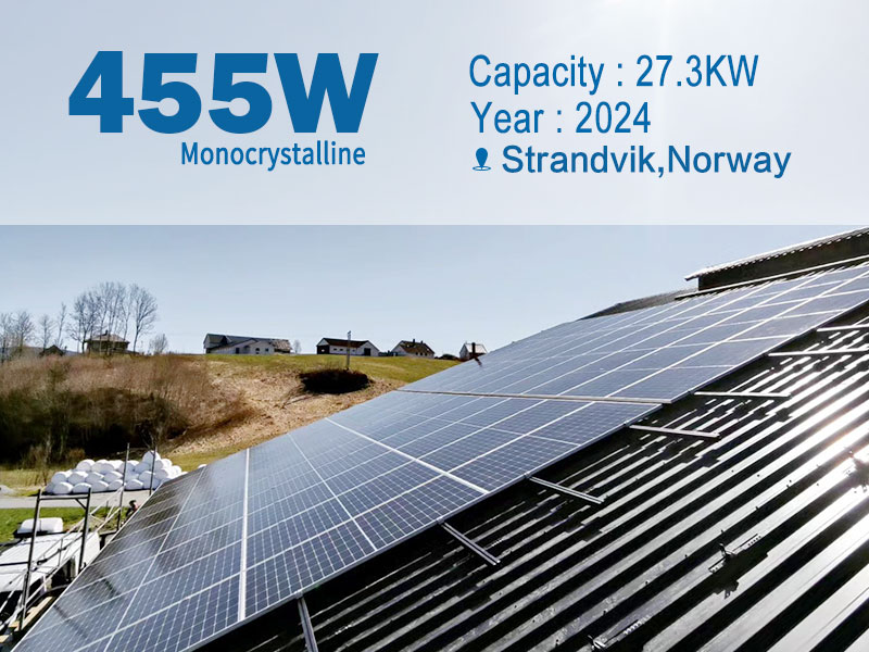 Fallstudie: SpolarPV schließt 27,3-kW-Solarprojekt in Strandvik, Norwegen, erfolgreich ab