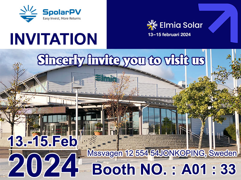 Vorschau auf die Elmia Solar-Messe – SpolarPV glänzt in Schweden