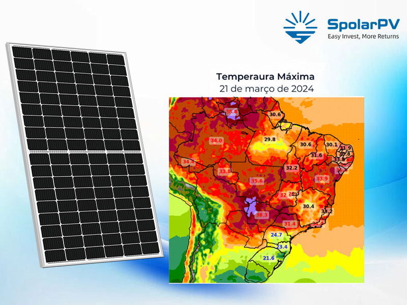 Nutzen Sie die Kraft der Sonne effizient mit SpolarPV in der Hitzewelle Brasiliens