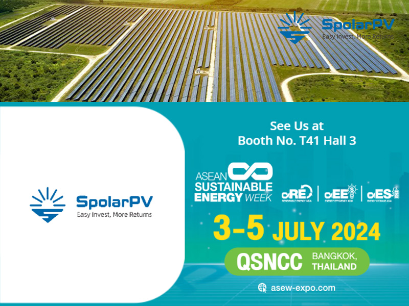 SpolarPV präsentiert fortschrittliche Solarmodule auf der ASEW 2024 in Thailand