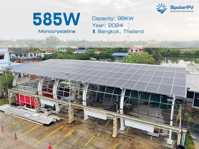 Projektfallstudie: 98-kW-Solaranlage in Bangkok, Thailand