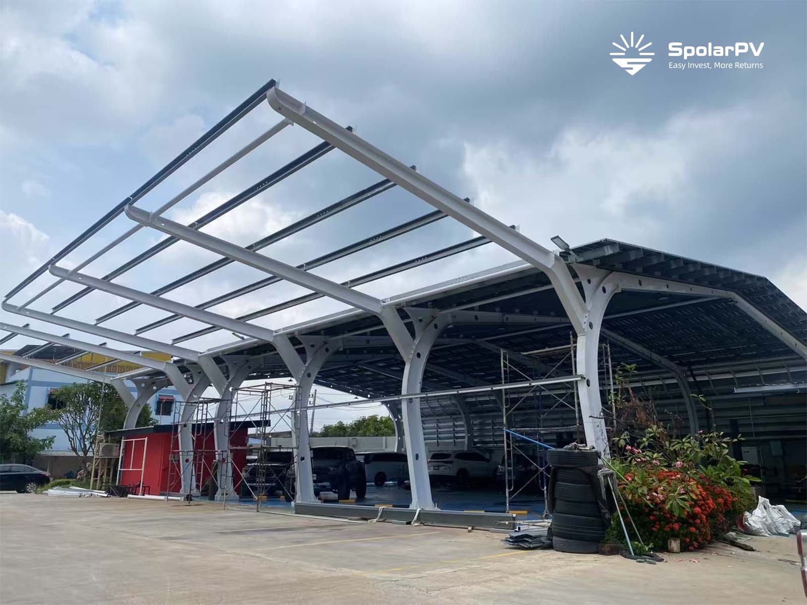 SpolarPV Solar Energy Solutions Huge Success in Thailand Project, Clients Highly Satisfied!